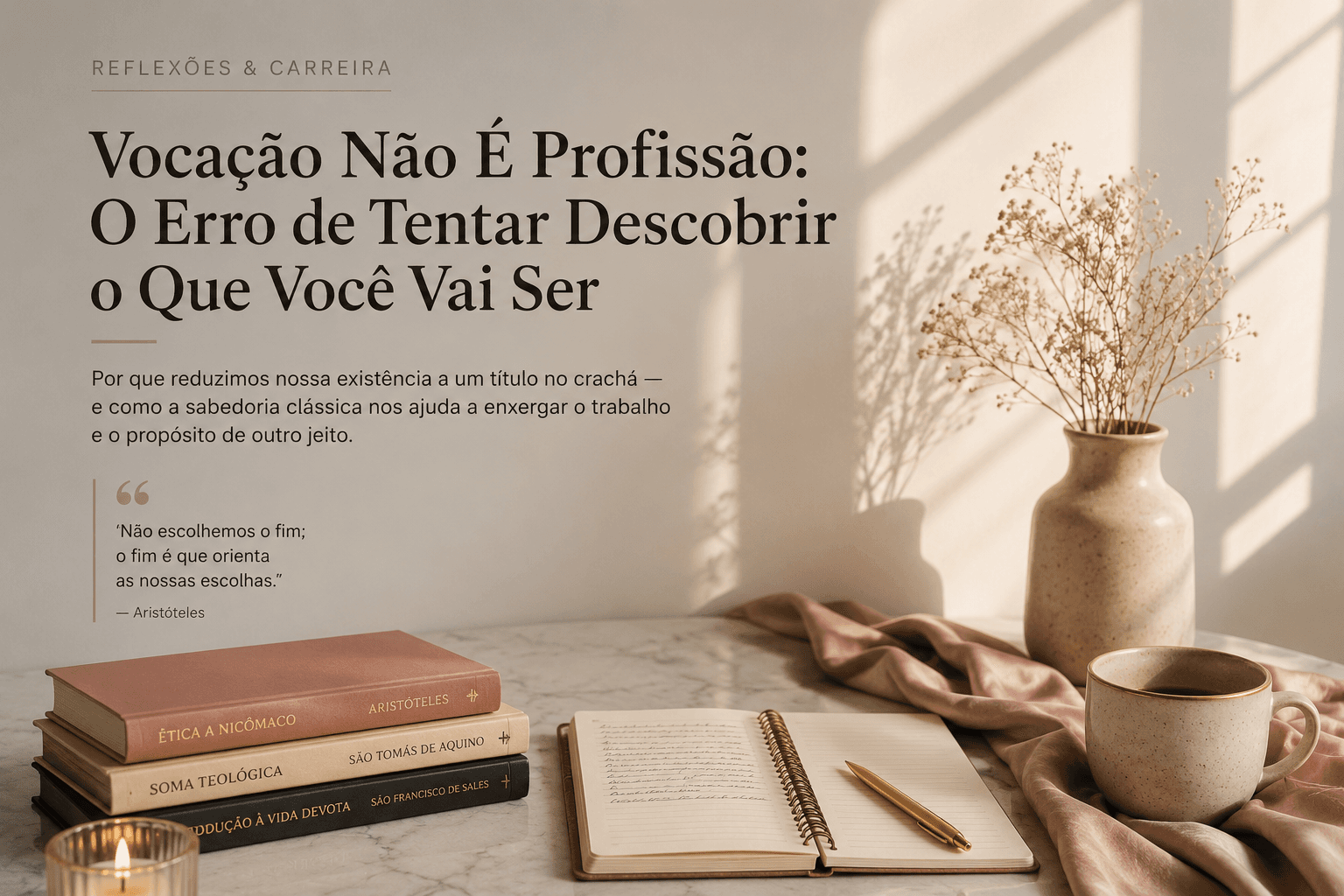 Vocação Não É Profissão: O Erro de Tentar Descobrir o Que Você Vai Ser